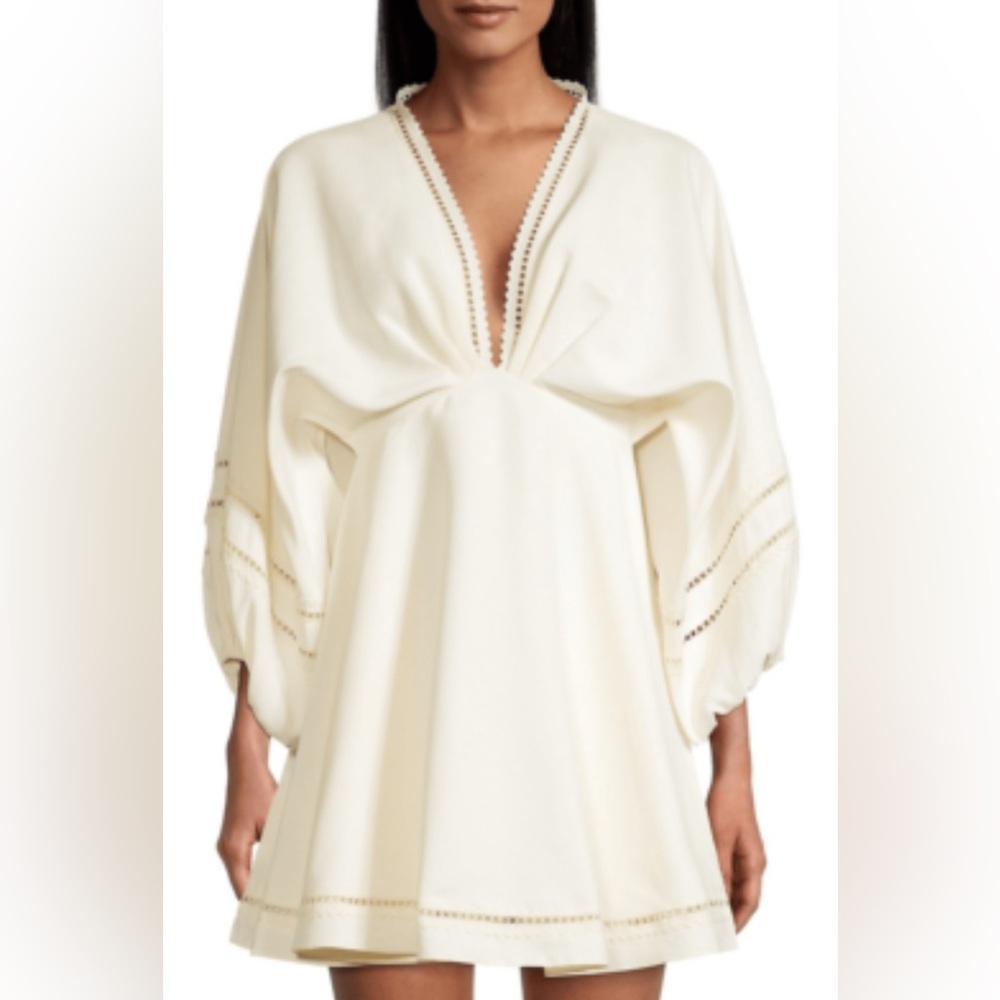 Sachin + Babi Elegant Cream Mini Dress